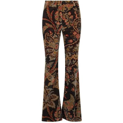 Paisley Flared Trousers - Größe 42 - ETRO - Modalova