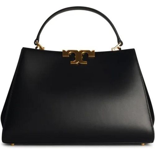 Shopper - Eleanor' Black Leather Bucket Bag - Gr. unisize - in - für Damen - TORY BURCH - Modalova