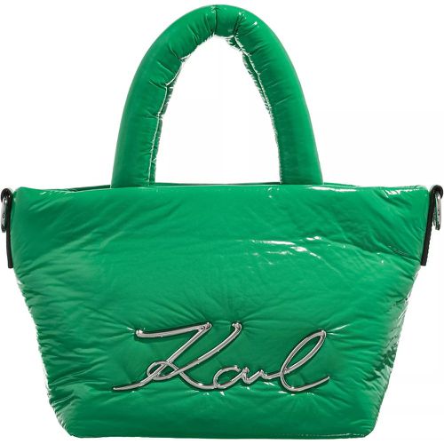 Tote - K/Signature Soft Sm Tote Nylon - Gr. unisize - in - für Damen - Karl Lagerfeld - Modalova