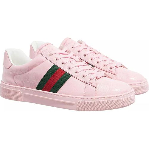 Sneakers - Ace Sneaker With Web - Gr. 40 (EU) - in Gold - für Damen - Gucci - Modalova