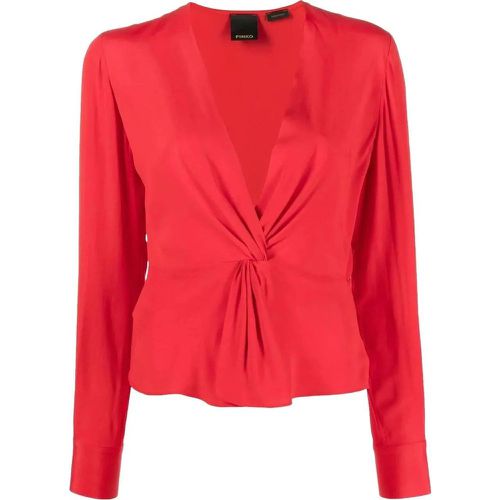 Baradero blusa red - Größe 46 - pinko - Modalova