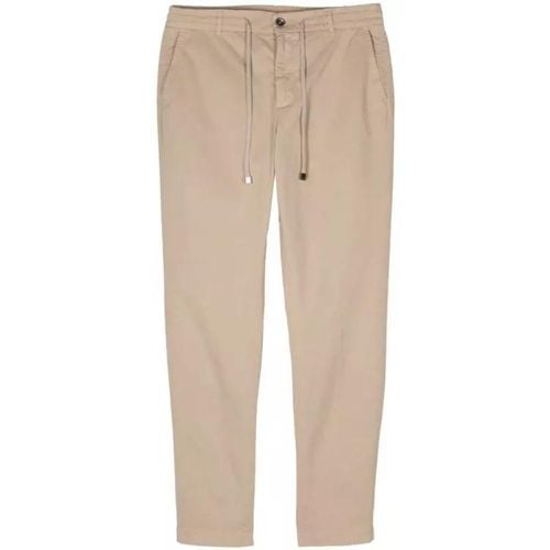 Elasticated-Waistband Trousers - Größe 52 - brown - PESERICO - Modalova