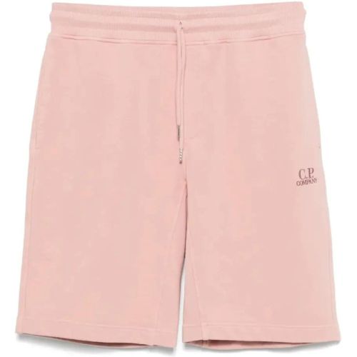 Diagonal Fleece Shorts - Größe L - CP Company - Modalova