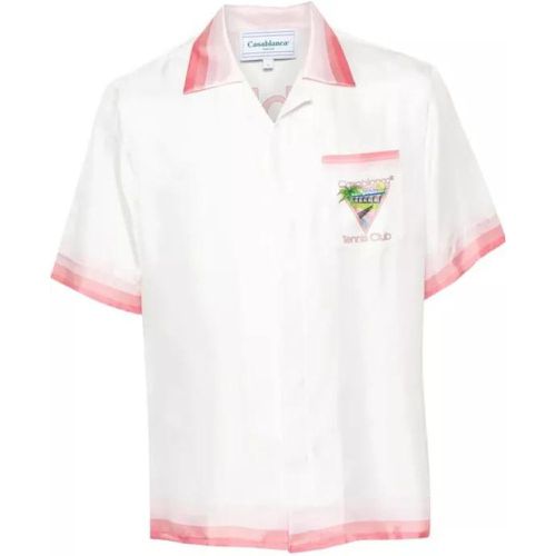 Multicolor Tennis Club Icon Shirt - Größe L - white - Casablanca - Modalova