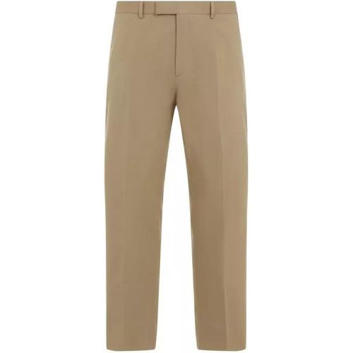 Beige Cotton Pants - Größe 52 - Gucci - Modalova