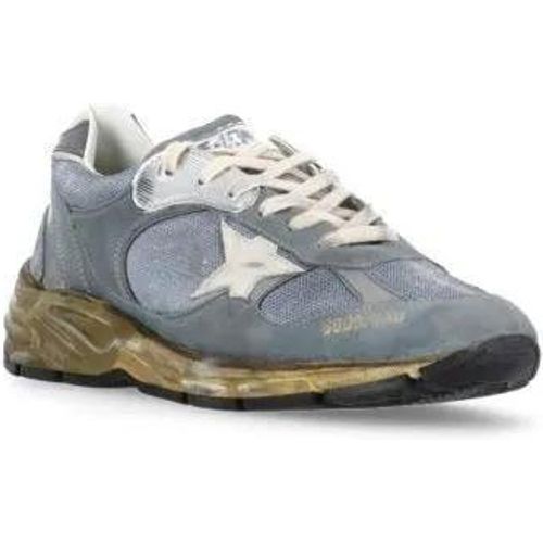 Low-Top Sneaker - Sky Blue Suede Leather And Fabric Sneakers - Gr. 39 (EU) - in - für Damen - Golden Goose - Modalova