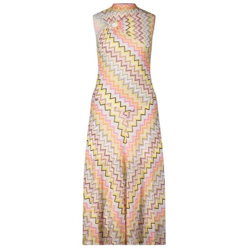 Kleid mit Zick-Zack Musterung - Größe 40 - bunt - Missoni - Modalova