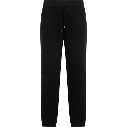 Black Cotton Jogging Pants - Größe M - Saint Laurent - Modalova