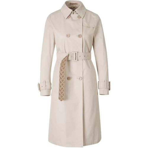 Cotton Double-breasted Trench Coat - Größe 40 - Herno - Modalova