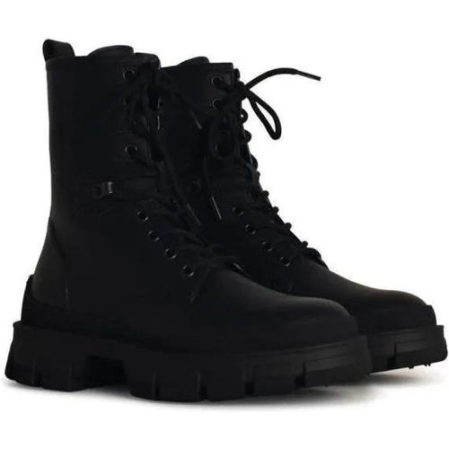 Boots & Stiefeletten - Hevea' Black Matte Leather Ankle Boots - Gr. 37 (EU) - in - für Damen - Moncler - Modalova