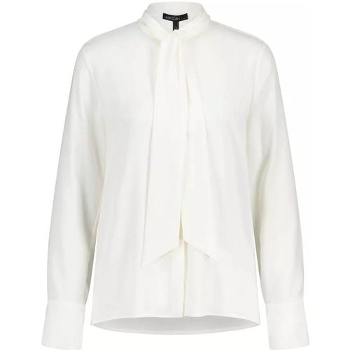 Bluse mit Band-Detail - Größe 38 - white - Marc Cain - Modalova