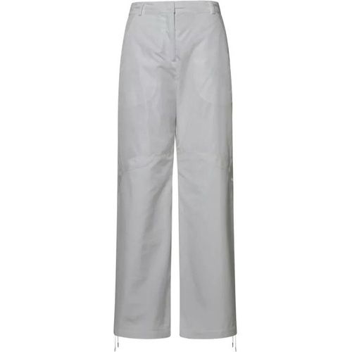 White Nylon Pants - Größe 38 - white - Moncler - Modalova