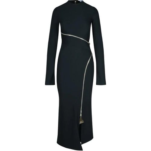 Black Polyester Blend Dress - Größe 40 - The Attico - Modalova