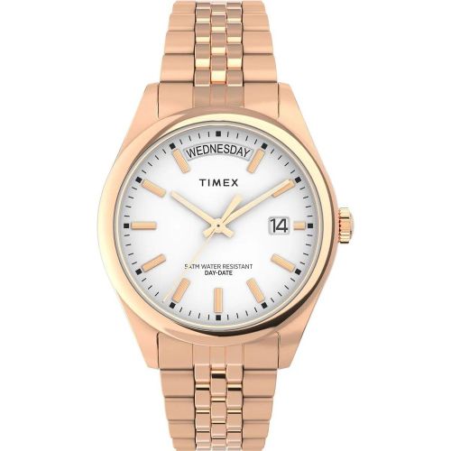 Uhren - Quarz-Analoguhr Legacy - Gr. unisize - in Rosa - für Damen - Timex - Modalova