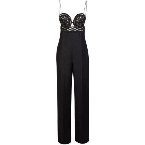 Black Broderie Anglaise Bustier Jumpsuit - Größe 40 - Stella Mccartney - Modalova