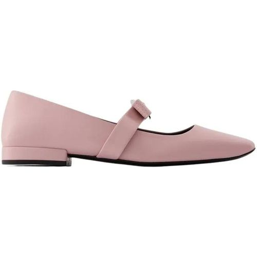 Ballerinas - Leather - Gr. 37 (EU) - in Rosa - Versace - Modalova