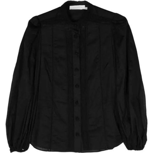 Halliday Cotton Shirt - Größe 3 - black - Zimmermann - Modalova