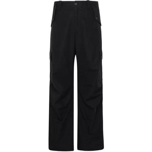 Black Cotton 'Cargo' Pants - Größe 46 - black - Dolce&Gabbana - Modalova