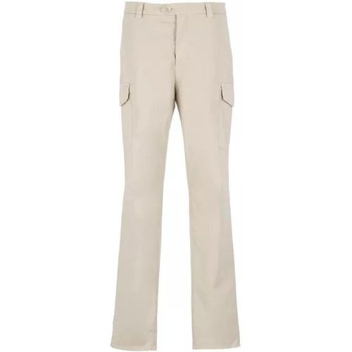 Beige Cotton Pants - Größe 46 - multi - BRUNELLO CUCINELLI - Modalova