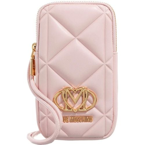 Handyhüllen - Porta Cellulare - Gr. unisize - in Rosa - für Damen - Love Moschino - Modalova