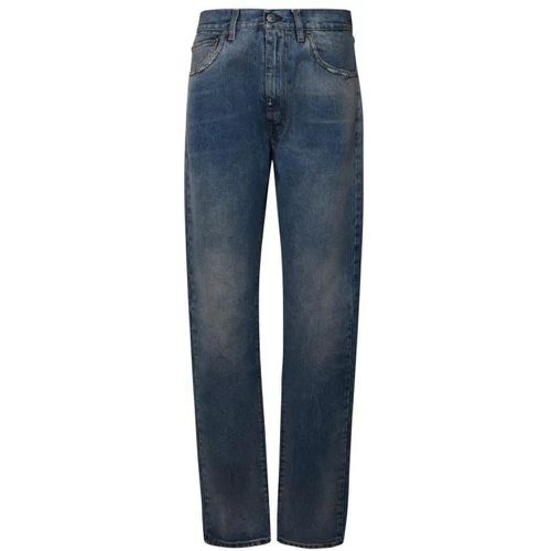 Light Blue Cotton Jeans - Größe 26 - blue - Maison Margiela - Modalova