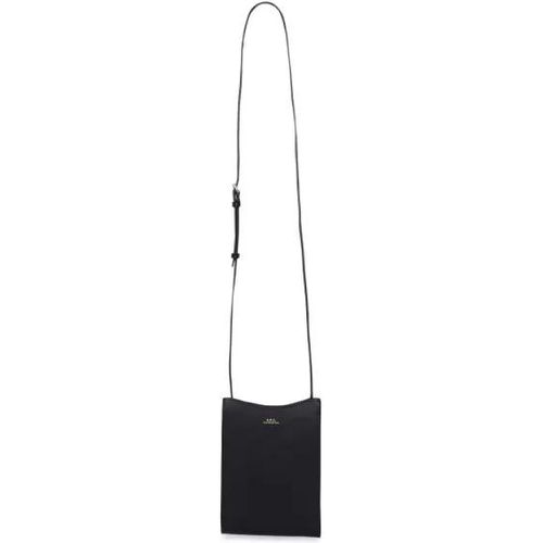 Shopper - Jamie Bag In Black Leather - Gr. unisize - in - für Damen - A.P.C. - Modalova