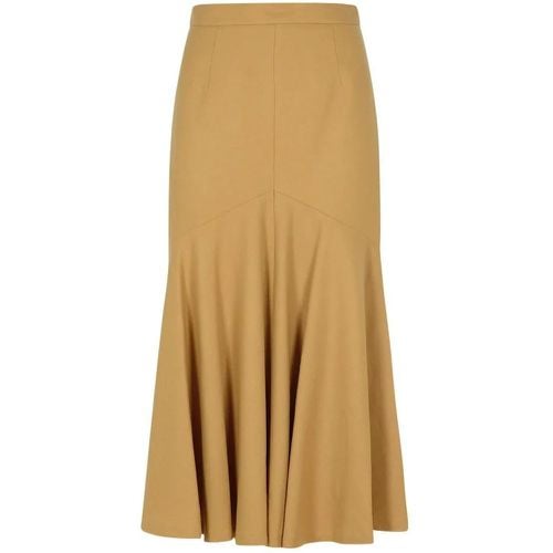 Beige Wool Blend Skirt - Größe 38 - Patou - Modalova