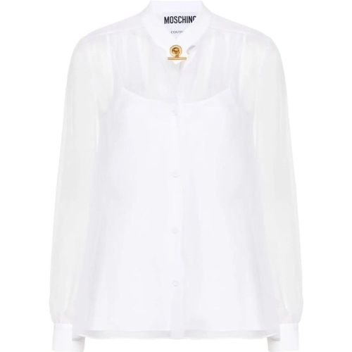 Top White - Größe 44 - weiß - Moschino - Modalova