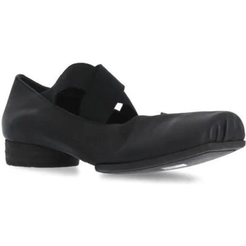 Loafer - Black Smooth Leather Ballet Shoes - Gr. 38 (EU) - in - für Damen - Uma Wang - Modalova