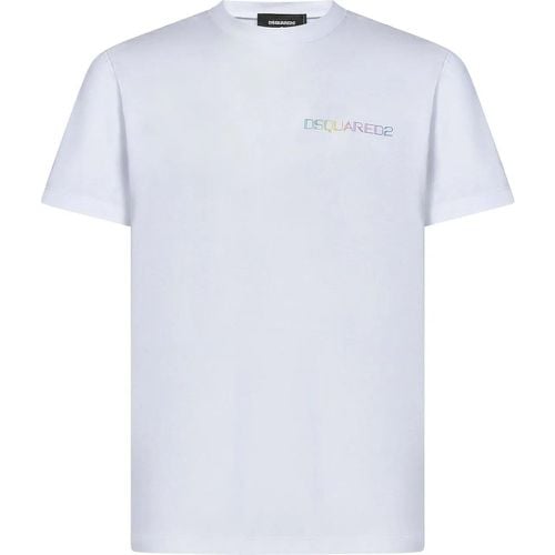 T-shirts and Polos White - Größe S - weiß - Dsquared2 - Modalova