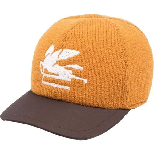 Caps & Mützen - Pegaso Logo Wool Baseball Cap - Gr. ONE SIZE - in - für Damen - ETRO - Modalova