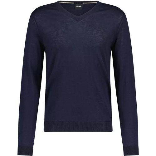 Slim-Fit Pullover aus Schurwolle - Größe M - black - Boss - Modalova