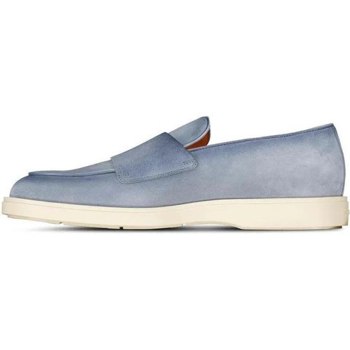 Low-Top Sneaker - Doppel-Monkstraps aus Veloursleder - Gr. 41,5 (EU) - in - für Damen - Santoni - Modalova