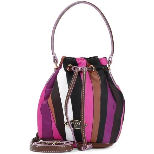 Beuteltaschen - Fuchsia Drawstring Pouch Bag Small - Gr. unisize - in - für Damen - Pucci - Modalova