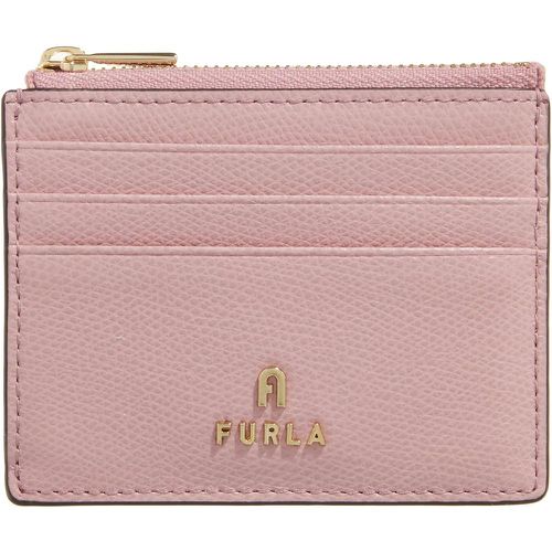 Portemonnaie - Camelia S Zipped Card Case - Gr. unisize - in Gold - für Damen - Furla - Modalova