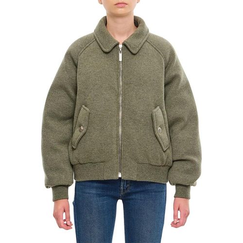 Cashmere Puffer Bomber Jacket - Größe M - Barrie - Modalova