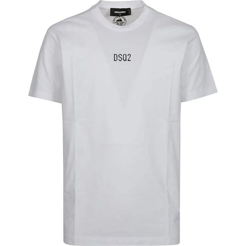 Cool Fit T-shirt White - Größe L - Dsquared2 - Modalova