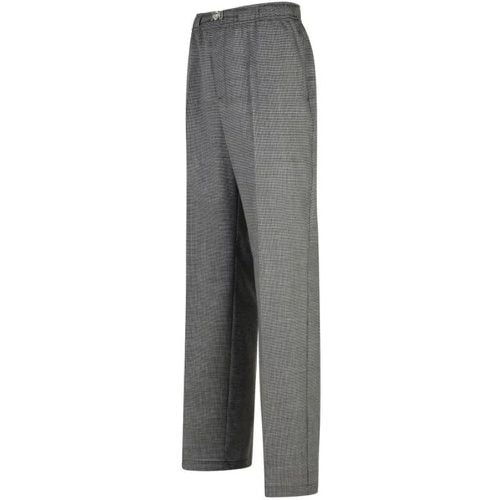 Grey Virgin Wool Trousers - Größe 52 - Versace - Modalova