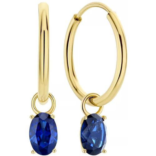 Ohrringe - Baguette Nila 14 karat hoop earrings - Gr. unisize - in Mehrfarbig - für Damen - Isabel Bernard - Modalova