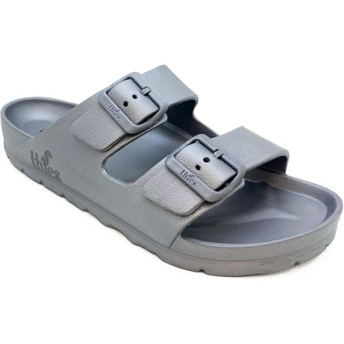 Stiefel - 1856 ® Ecofoam Sandal vegan silver - für Damen - thies - Modalova