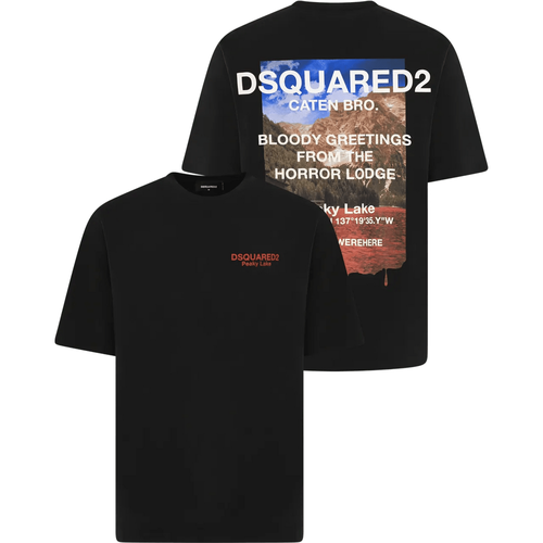 Heren T-Shirt - Größe M - Dsquared2 - Modalova