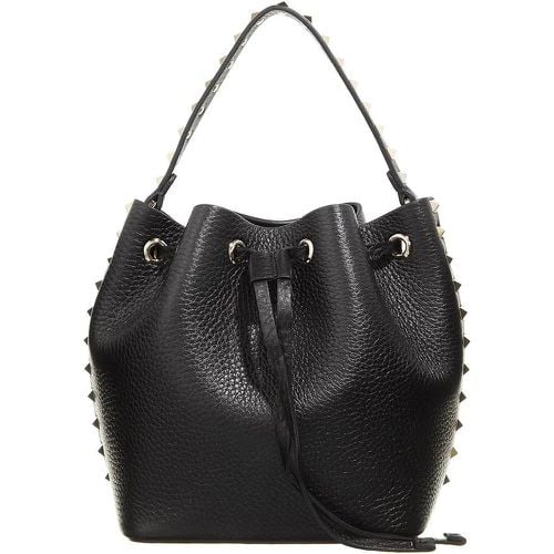 Beuteltaschen - Rockstud Bucket Bag - Gr. unisize - in - für Damen - Valentino Garavani - Modalova