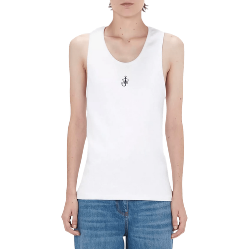 Tanktop mit Logo - Größe S - white - J.W.Anderson - Modalova