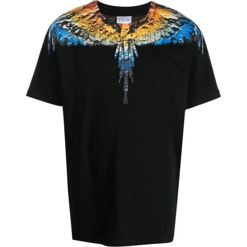 T-shirt Lunar Wings Black - Größe L - Marcelo Burlon - Modalova