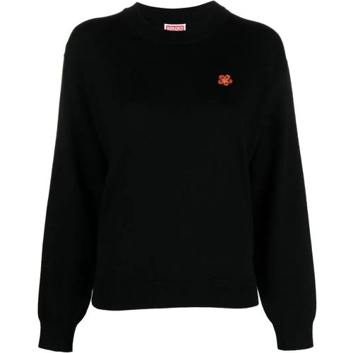 Wool Sweater - Größe M - schwarz - Kenzo - Modalova