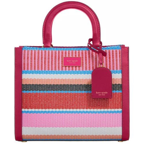 Tote - Manhattan Striped Woven Straw Small Tote - Gr. unisize - in - für Damen - kate spade new york - Modalova