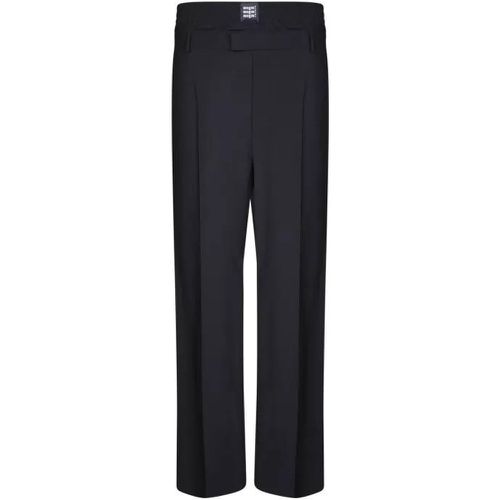 Wool Tailored Trousers - Größe 46 - black - MSGM - Modalova