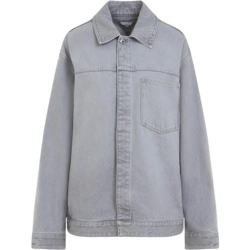 Washed Denim Jacket - Größe 38 - Bottega Veneta - Modalova