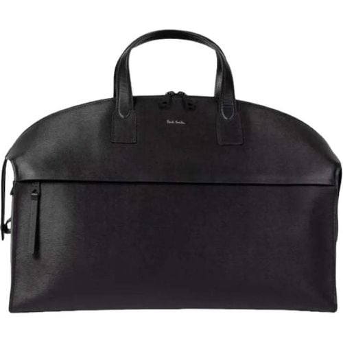 Rucksäcke - Sac Week-End cuir rainur� Noir M1A 7740 ASGRAI 79 - Gr. unisize - in - für Damen - Paul Smith - Modalova