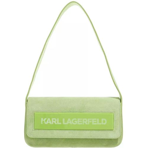 Hobo Bag - Essential K Md Flap Shb Sued - Gr. unisize - in - für Damen - Karl Lagerfeld - Modalova
